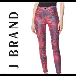 J Brand Maria Skinny Jeans | floral denim | 27